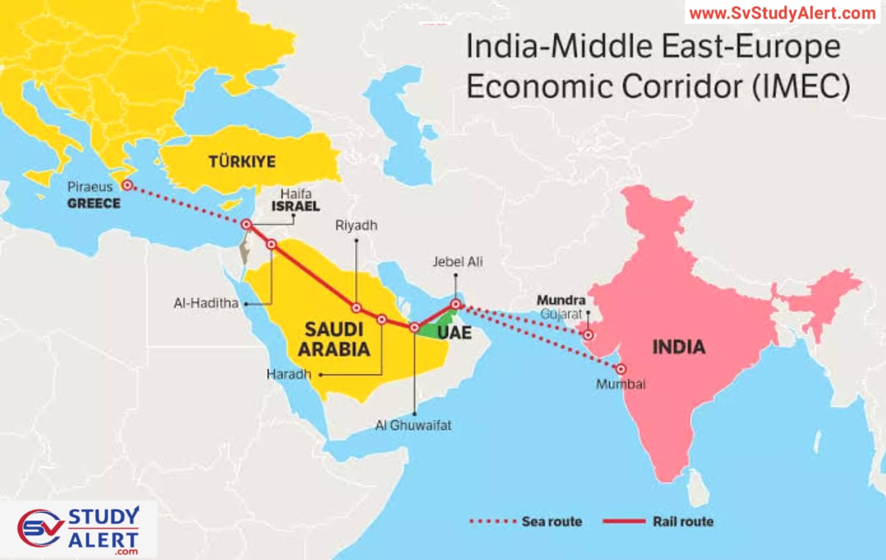 international current affairs, IMEEC, india-middle-east-europe-economic-corridor